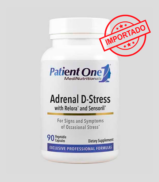 Patient One Adrenal D Stress | 90 vegetable capsules