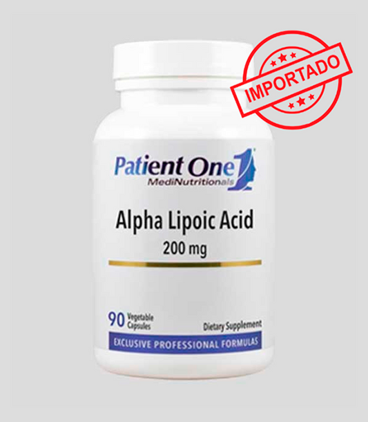 Patient One Alpha Lipoic Acid | 200 mg, 90 vegetable capsules