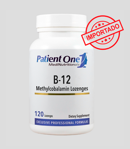 Patient One B-12 Methylcobalamin Lozenges | 120 lozenges