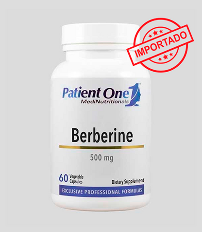 Patient One Berberine | 500 mg, 60 vegetable capsules