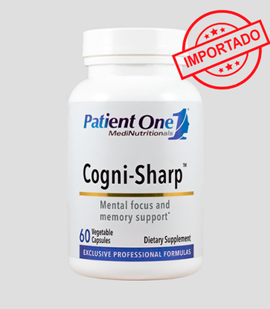 Patient One Cogni-Sharp | 60 vegetable capsules