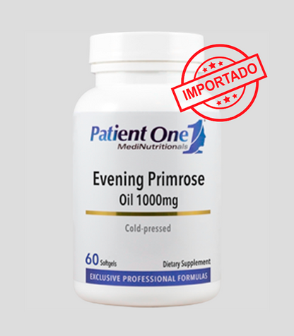 Patient One Evening Primrose Oil | 1000mg, 60 softgels