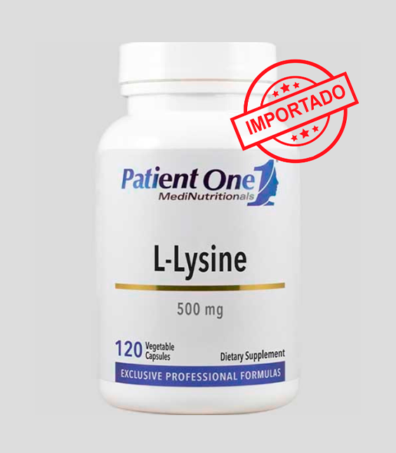 Patient One L-Lysine | 500mg, 120 vegetable capsules