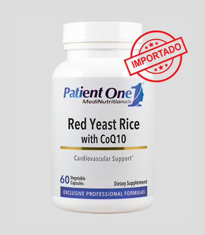 Patient One Red Yeast Rice with CoQ10 | 60 vegetable capsules