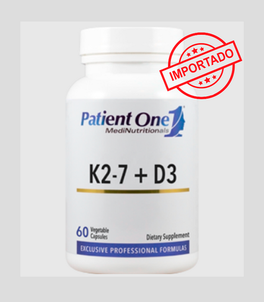 Patient One Vitamin K2-7 + D3 | 60 vegetable capsules